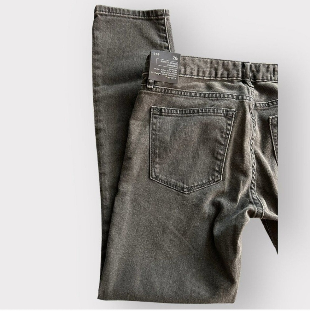 GAP Always Skinny Skimmer Jeans 26 Regular NWT - Picture 2 of 10